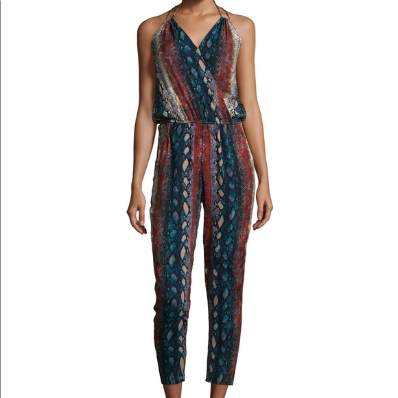 Ella Moss Pants - Ella moss snake Jumpsuit